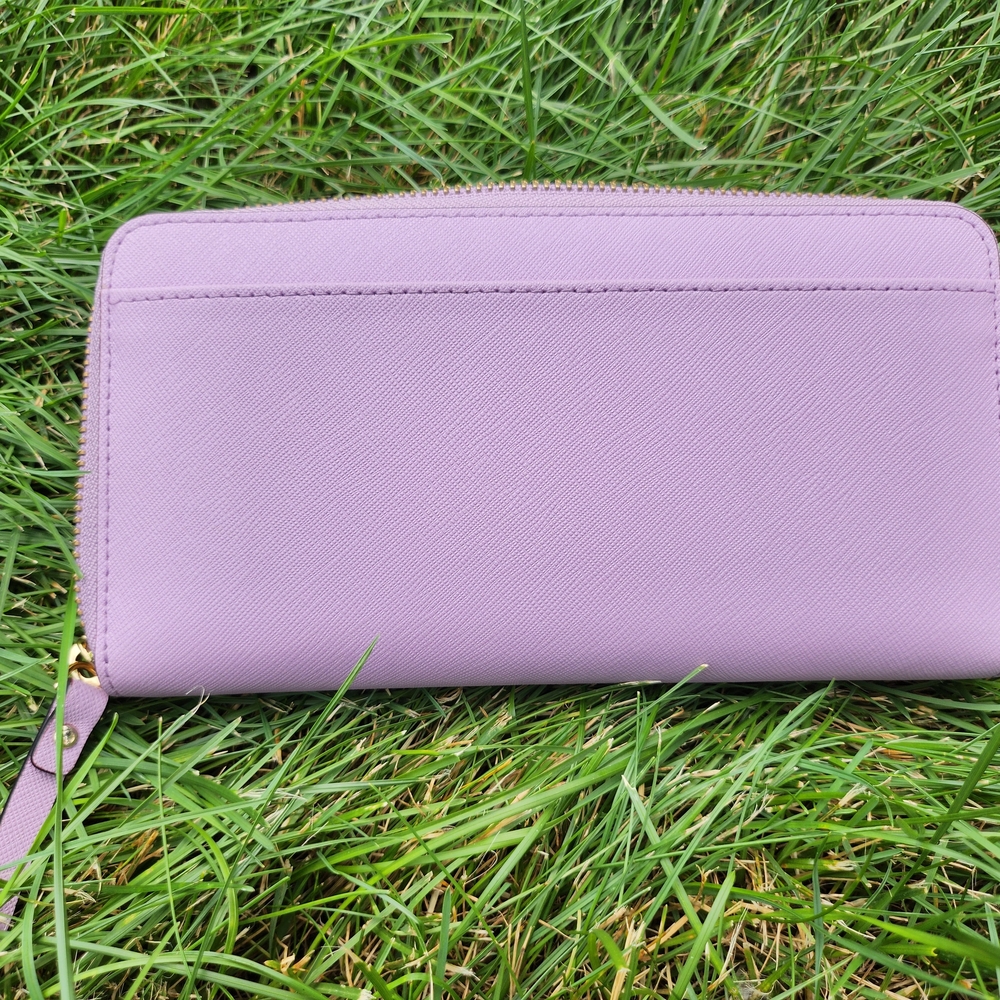 Kate Spade Purple Satchel Bag and Wallet ** SET OF 2! ** - Picture 9 of 11